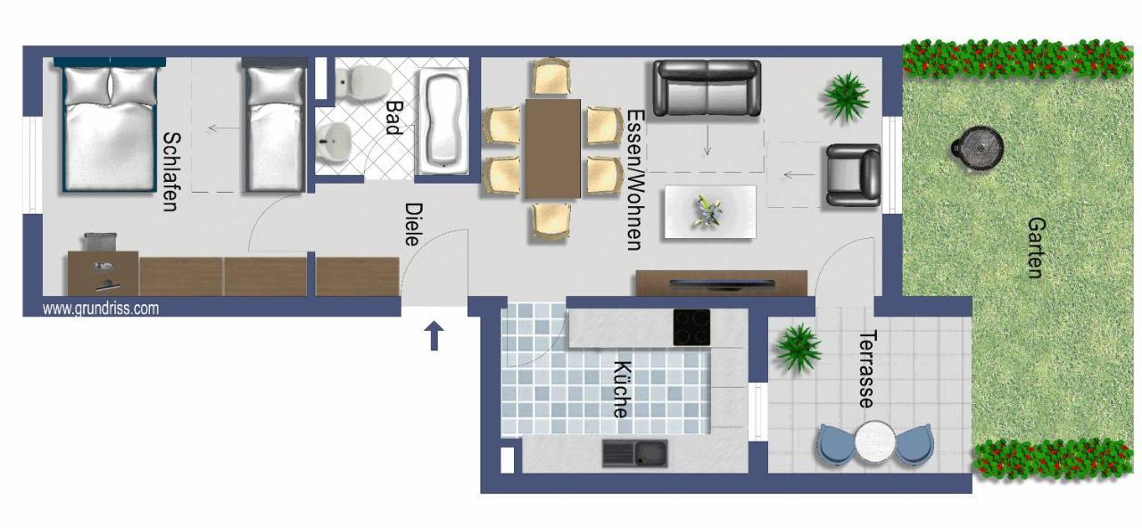 Ferienwohnung Am Seepark Pfullendorf Dış mekan fotoğraf