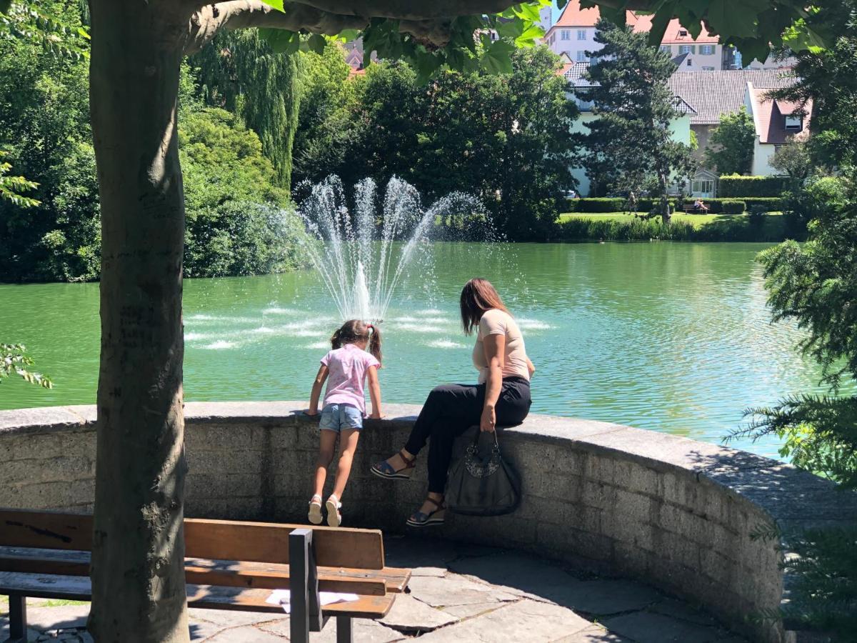 Ferienwohnung Am Seepark Pfullendorf Dış mekan fotoğraf